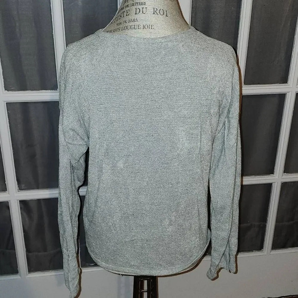 Barefoot Dreams Womens Gray Cozychic Ultra Lite‎ Sweater Large - Picture 2 of 4